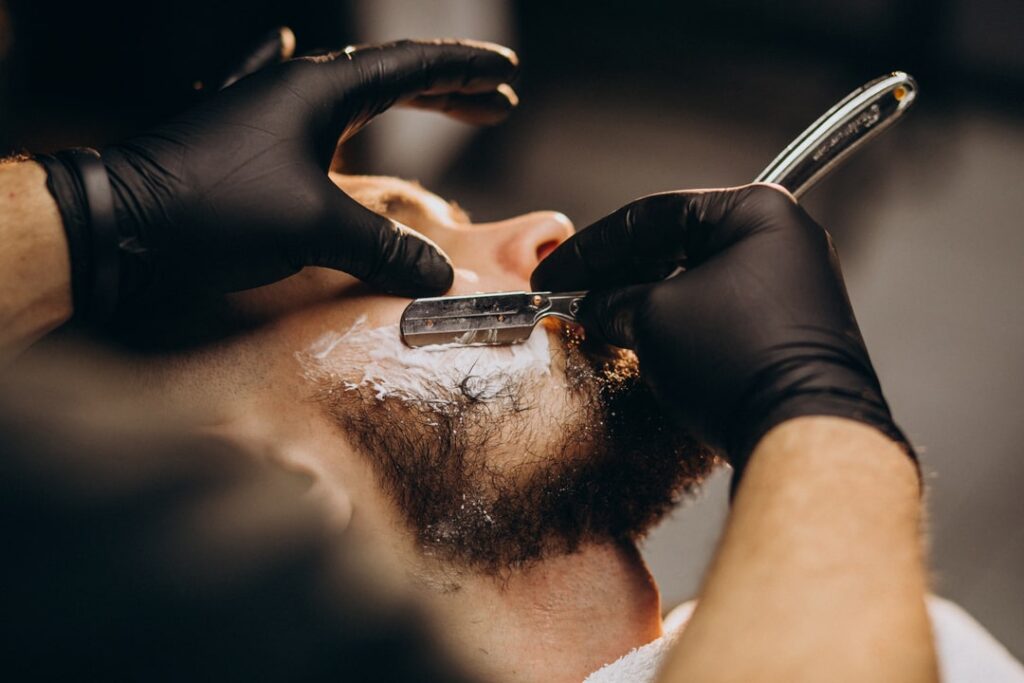 beard trimming salon